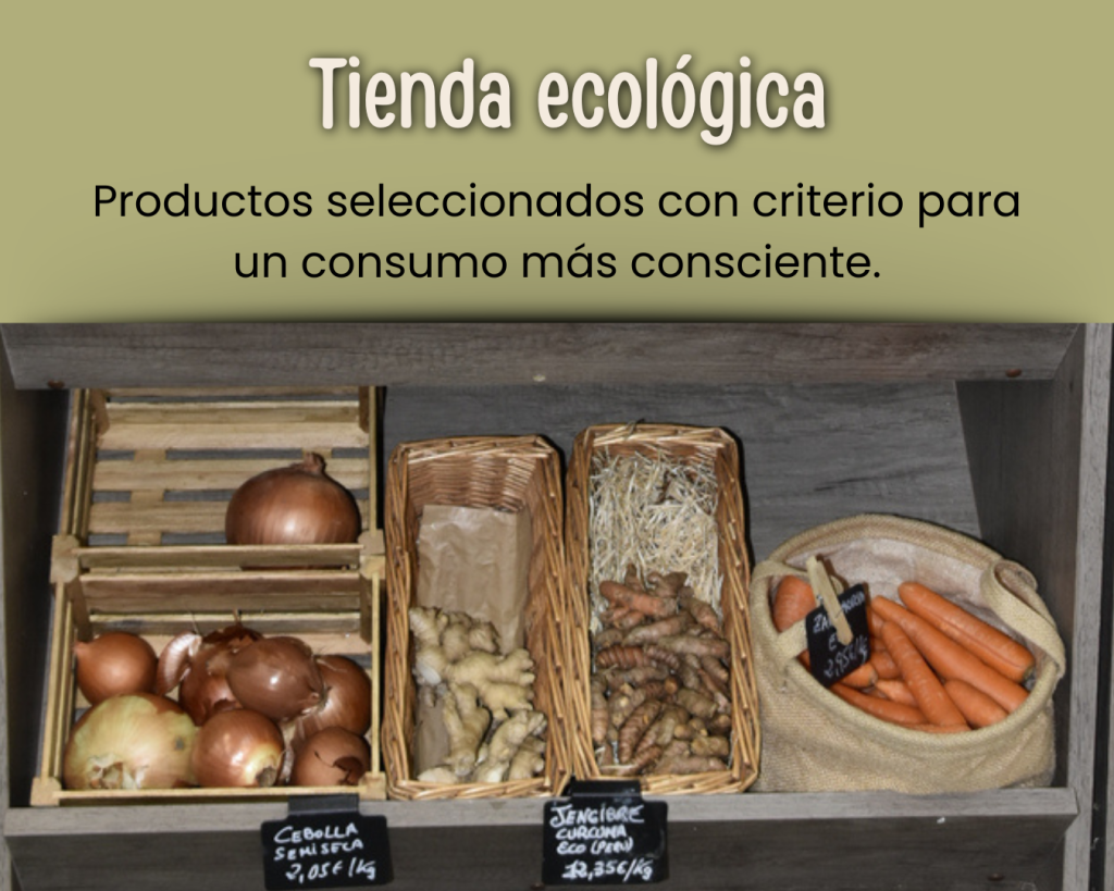 Tienda ecológica de La Ventana de Ziortza con productos naturales en Basauri