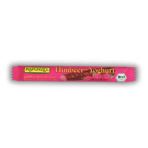 Barrita de chocolate con frambuesa y yogur Rapunzel 22 g