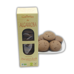 Galletas de algarroba sin gluten Biogredos 200 g