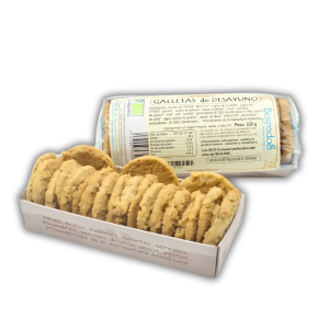 Galletas de desayuno ecológicas Biogredos 220 g