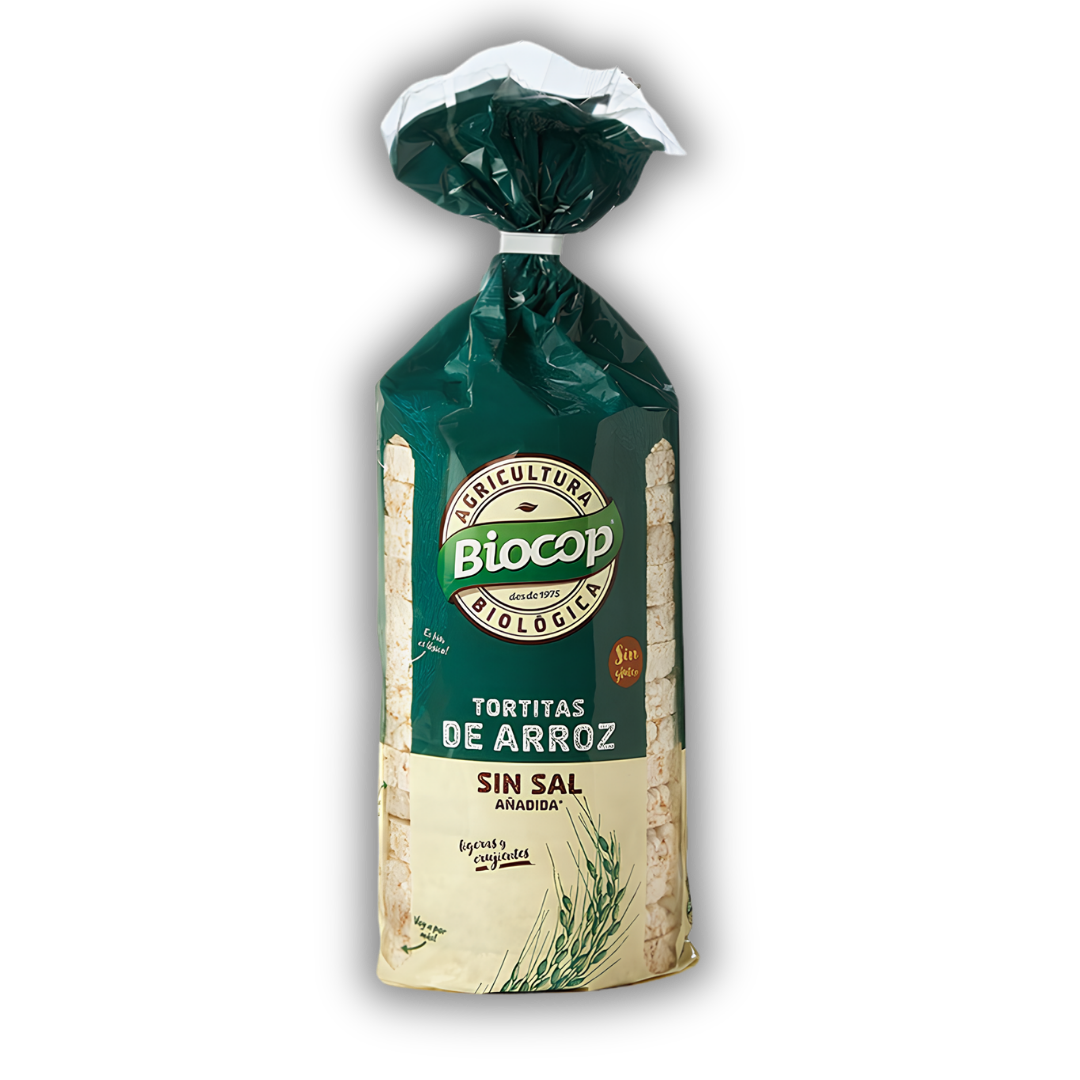 Tortitas de arroz sin sal Biocop 200 g