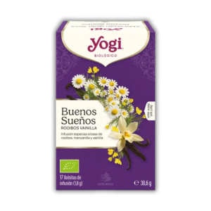 Yogi Tea Buenos Sueños Rooibos Vainilla 17 bolsitas