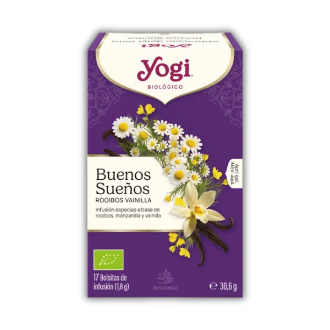 Yogi Tea Buenos Sueños Rooibos Vainilla 17 bolsitas