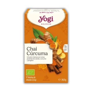 Yogi Tea Chai Cúrcuma 17 bolsitas