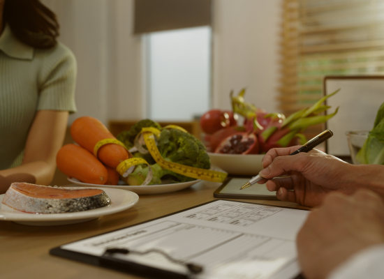 Consulta de dietista con alimentación saludable en La Ventana de Ziortza, Basauri